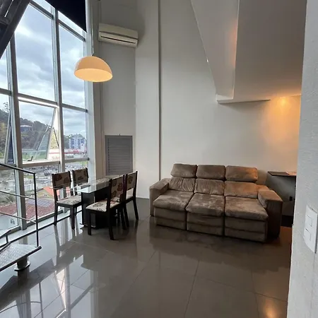 Saint Sebastian Flat 515 - Com Hidro! Ate 3 Pessoas, Duplex, No Centro Villa Jaragua do Sul Exterior photo